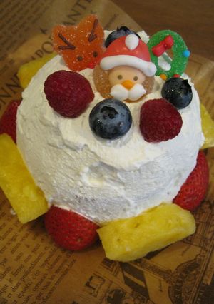 お手軽♪クリスマスケーキ-レシピのメイン写真
