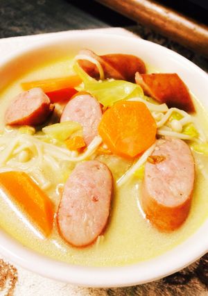 心も体もほっこり豆乳スープ-レシピのメイン写真