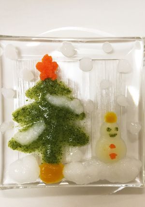 離乳食deクリスマス 初期-レシピのメイン写真