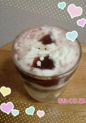 ヨーグルトでサンタアート!-レシピのメイン写真