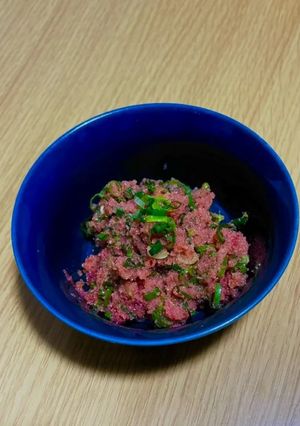 明太子の和え物　명란젓무침-レシピのメイン写真