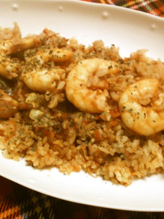 炊飯器で作るシーフードトマトピラフ-レシピのメイン写真