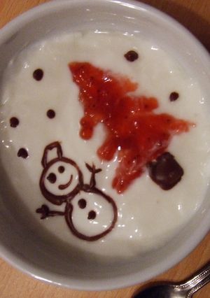 ヨーグルトでクリスマスでこ★-レシピのメイン写真