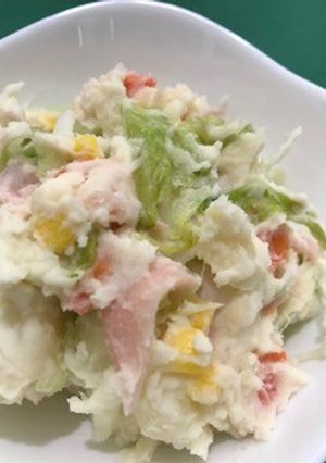 ♡レタス入りが美味しい☆ポテトサラダ♡-レシピのメイン写真