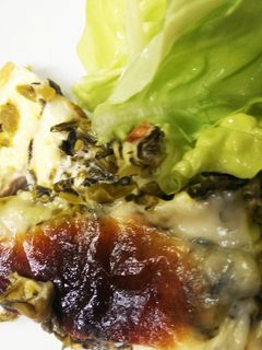 厚揚げと高菜マヨチーズ焼き-レシピのメイン写真