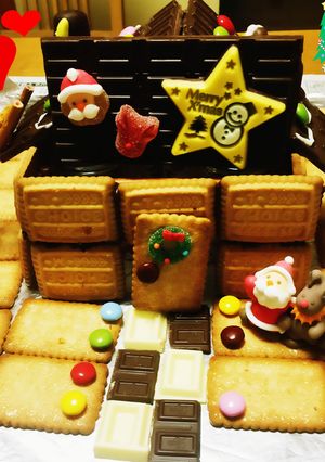 簡単！お菓子の家-レシピのメイン写真