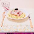 豚肉と白菜の和風スパゲティ