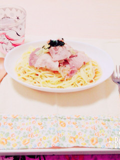 豚肉と白菜の和風スパゲティ-レシピのメイン写真