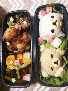リラックマのお弁当-レシピのメイン写真