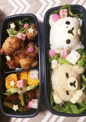 リラックマのお弁当-レシピのメイン写真