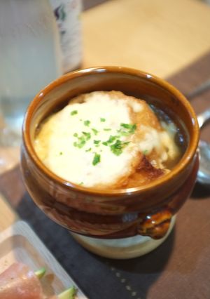 簡単！絶品！オニオングラタンスープ♪-レシピのメイン写真