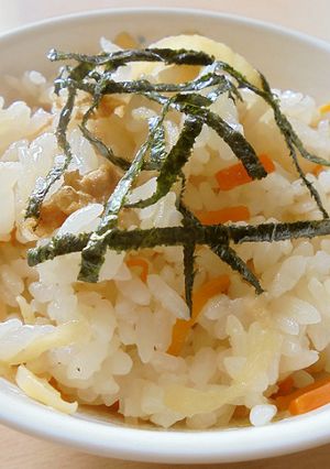 切干大根の混ぜごはん【保育園給食】-レシピのメイン写真