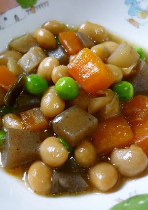 五目煮豆【保育園給食】-レシピのメイン写真