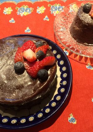 バレンタインやひな祭りに簡単チョコケーキ-レシピのメイン写真