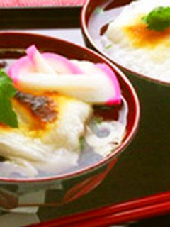 松茸の味お雑煮-レシピのメイン写真