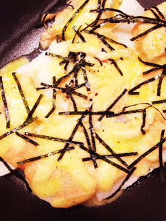 簡単♪ほくしゃき山芋の明太マヨチーズ焼き-レシピのメイン写真