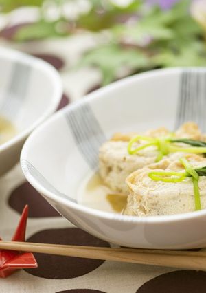 餅巾着煮-レシピのメイン写真