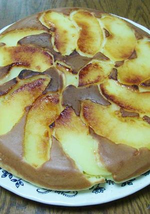 りんご(ホット)ケーキ-レシピのメイン写真
