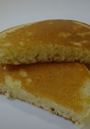 もち粉でホットケーキ（マヨネーズ編）-レシピのメイン写真