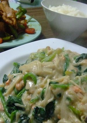 えのきの豆腐クリーム和え♪-レシピのメイン写真