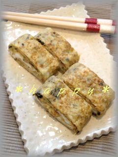 ふりかけで✿卵焼き-レシピのメイン写真