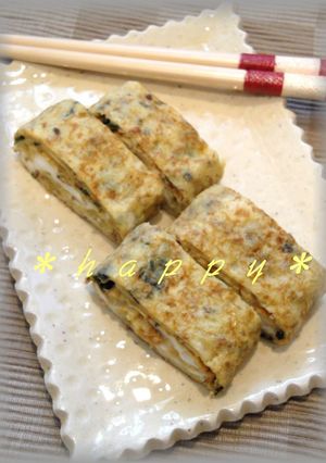 ふりかけで✿卵焼き-レシピのメイン写真