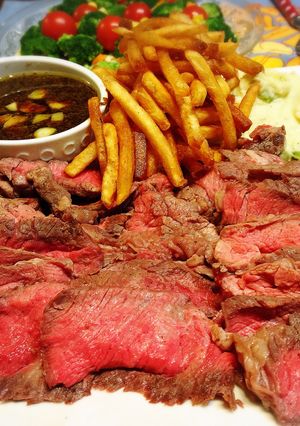 簡単ステーキ肉でローストビーフ-レシピのメイン写真