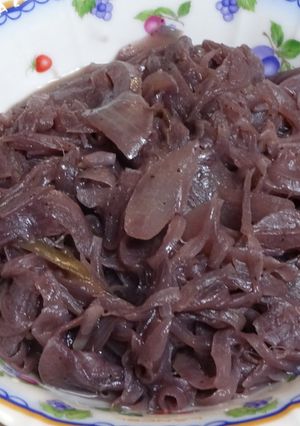 玉ねぎの赤ワイン煮-レシピのメイン写真