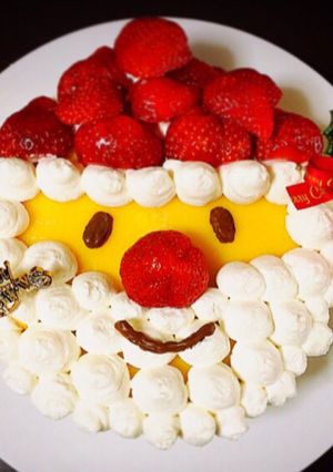 サンタさんケーキ-レシピのメイン写真