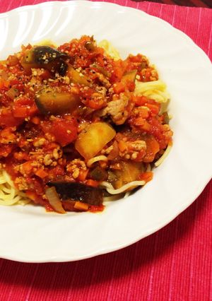 母から受け継いだミートソーススパゲティ♡-レシピのメイン写真