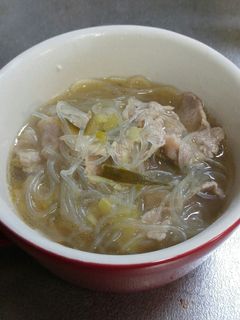 ザーサイとキュウリの中華スープ-レシピのメイン写真