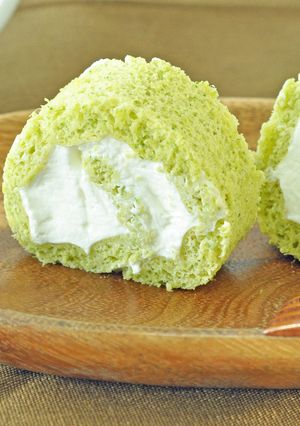 豆苗のふわふわロールケーキ-レシピのメイン写真