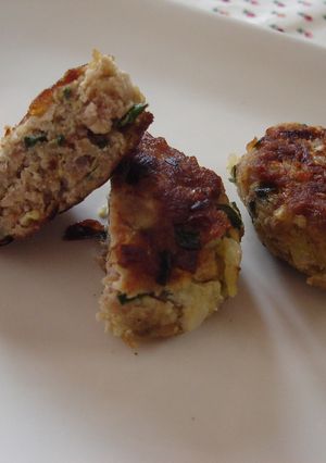 餃子のタネで★おから入りハンバーグ-レシピのメイン写真