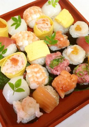 オードブル 手毬寿司-レシピのメイン写真