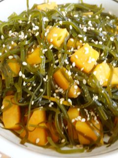 切り昆布とさつまいものゆず煮-レシピのメイン写真