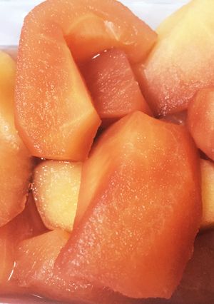 【赤ワインで】りんごのコンポート-レシピのメイン写真