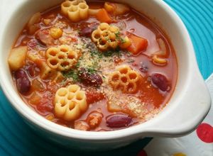 ミネストローネスープ【柏市学校給食】-レシピのメイン写真