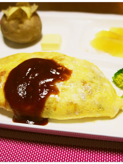 ケチャップご飯のオムライス-レシピのメイン写真