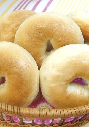 簡単！ヘルシー！もっちもちベーグル-レシピのメイン写真