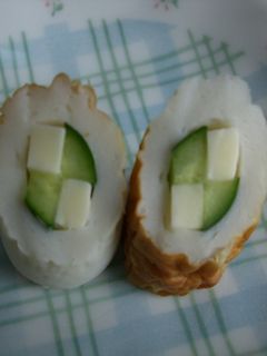 市松ちくわ♪-レシピのメイン写真