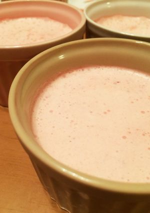 余った泡立て済生クリームとイチゴのムース-レシピのメイン写真