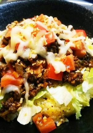 本格カレー屋さんのスパイシータコライス☆-レシピのメイン写真