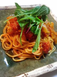 シンプルに!*ツナのトマトソースパスタ*-レシピのメイン写真