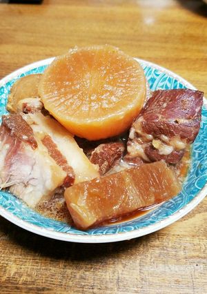 圧力鍋で豚の角煮-レシピのメイン写真