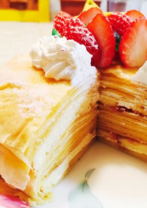 ミルクレープケーキ-レシピのメイン写真