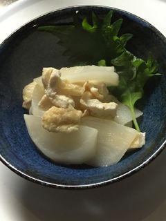 おあげと蕪のさっと煮-レシピのメイン写真