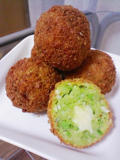 ■□そら豆のコロッケ□■-レシピのメイン写真