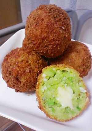 ■□そら豆のコロッケ□■-レシピのメイン写真