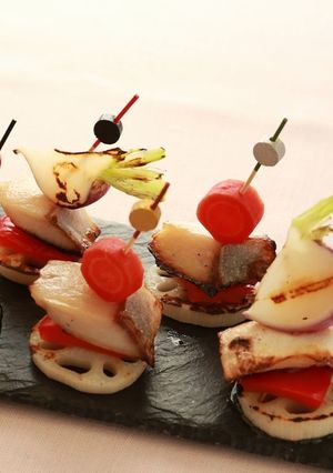 ぶりの味噌漬け焼き～ピンチョス風～-レシピのメイン写真