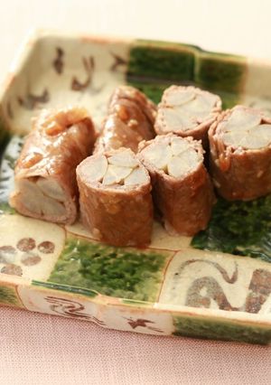 しょうゆ糀で旨みたっぷり！牛肉の八幡巻-レシピのメイン写真